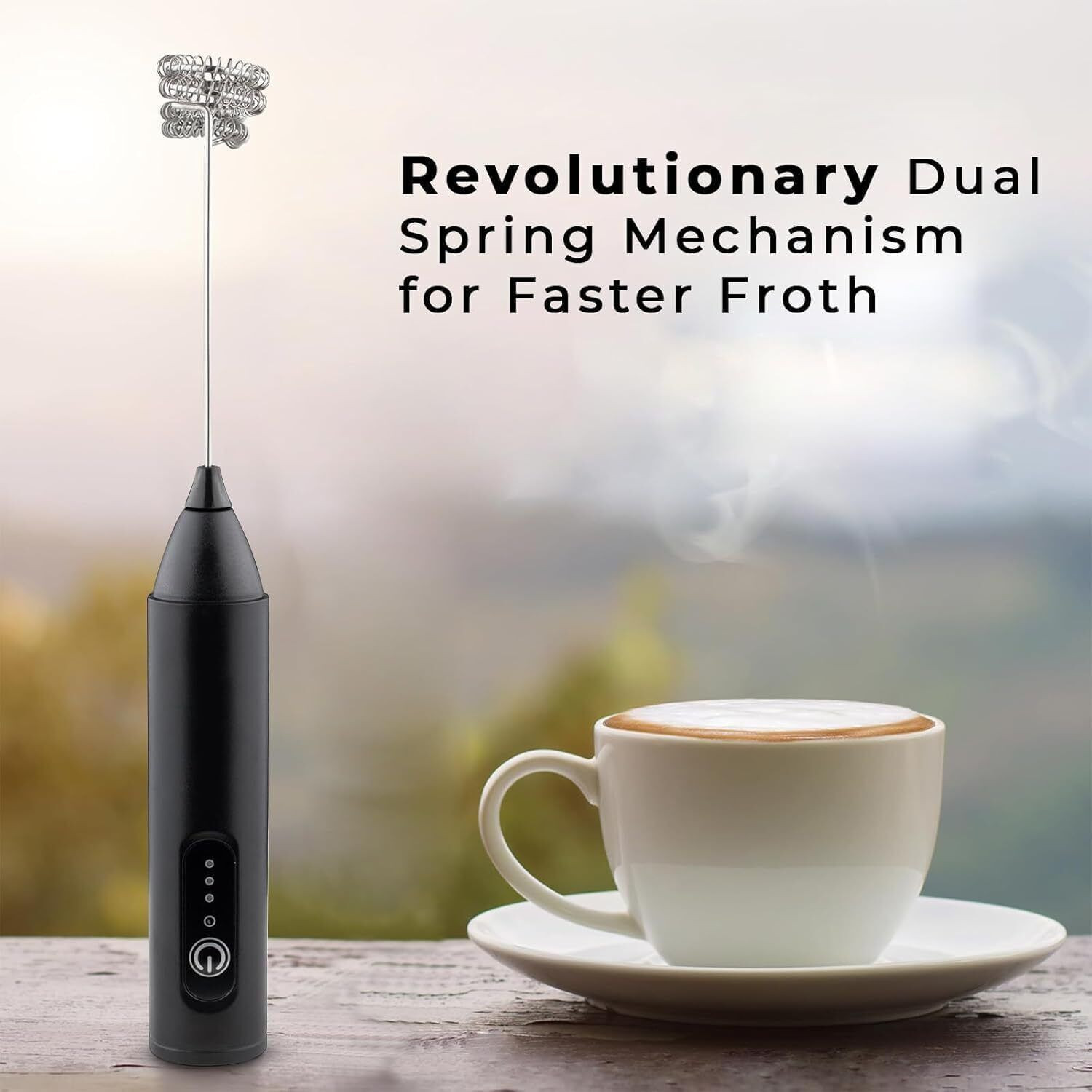 Image of TRICHKSHU 50 W Black Electric Whisk, Hand Blender