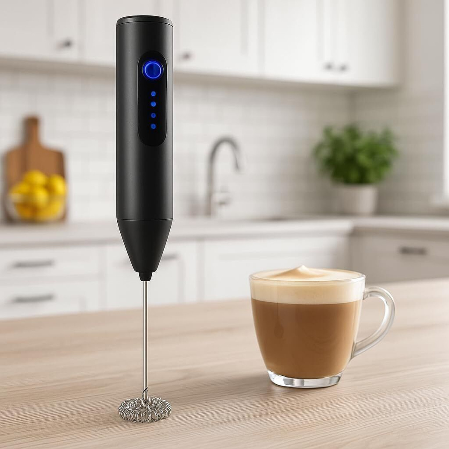Image of TRICHKSHU 50 W Black Electric Whisk, Hand Blender