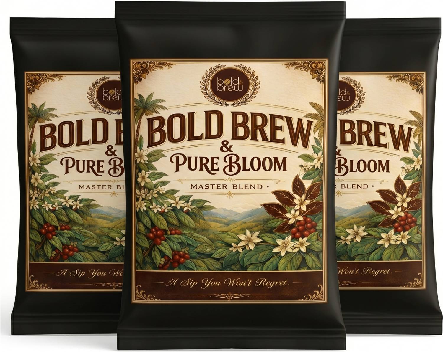 Bold & Brew Pure Instant Coffee Powder | Premium Coffee | Rich Aroma & Strong Taste Instant Coffee