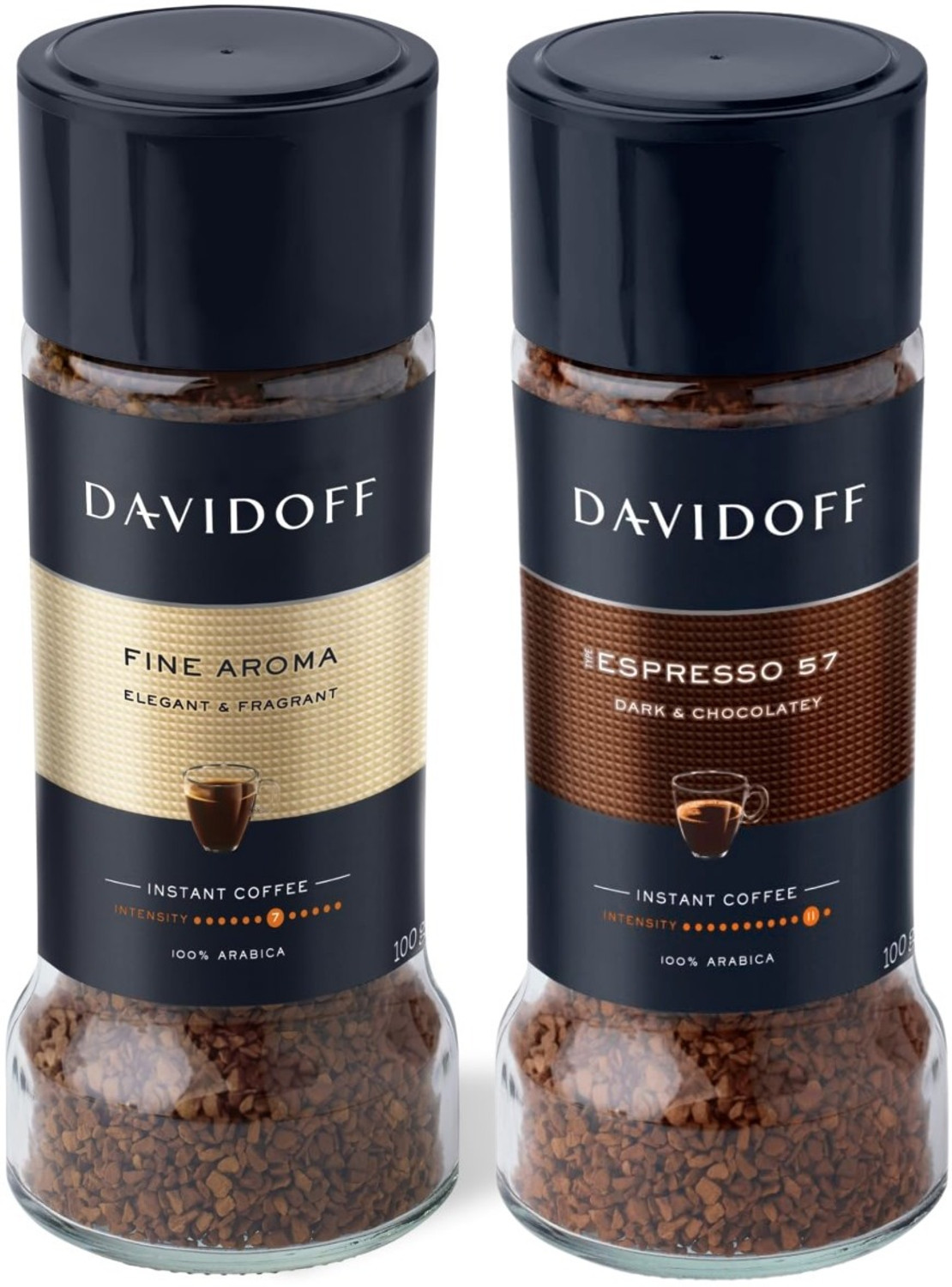 Image of Davidoff Fine Aroma Elehant & Fragrant & Espresso 57 Dark Chocolatey Coffee Powder Instant Coffee