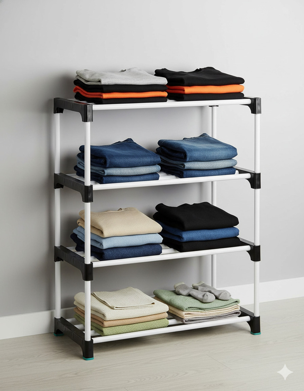 Image of Jaya Store This is a great storage cabinet for your home to store your shoes, books, kids Plastic Shoe Stand