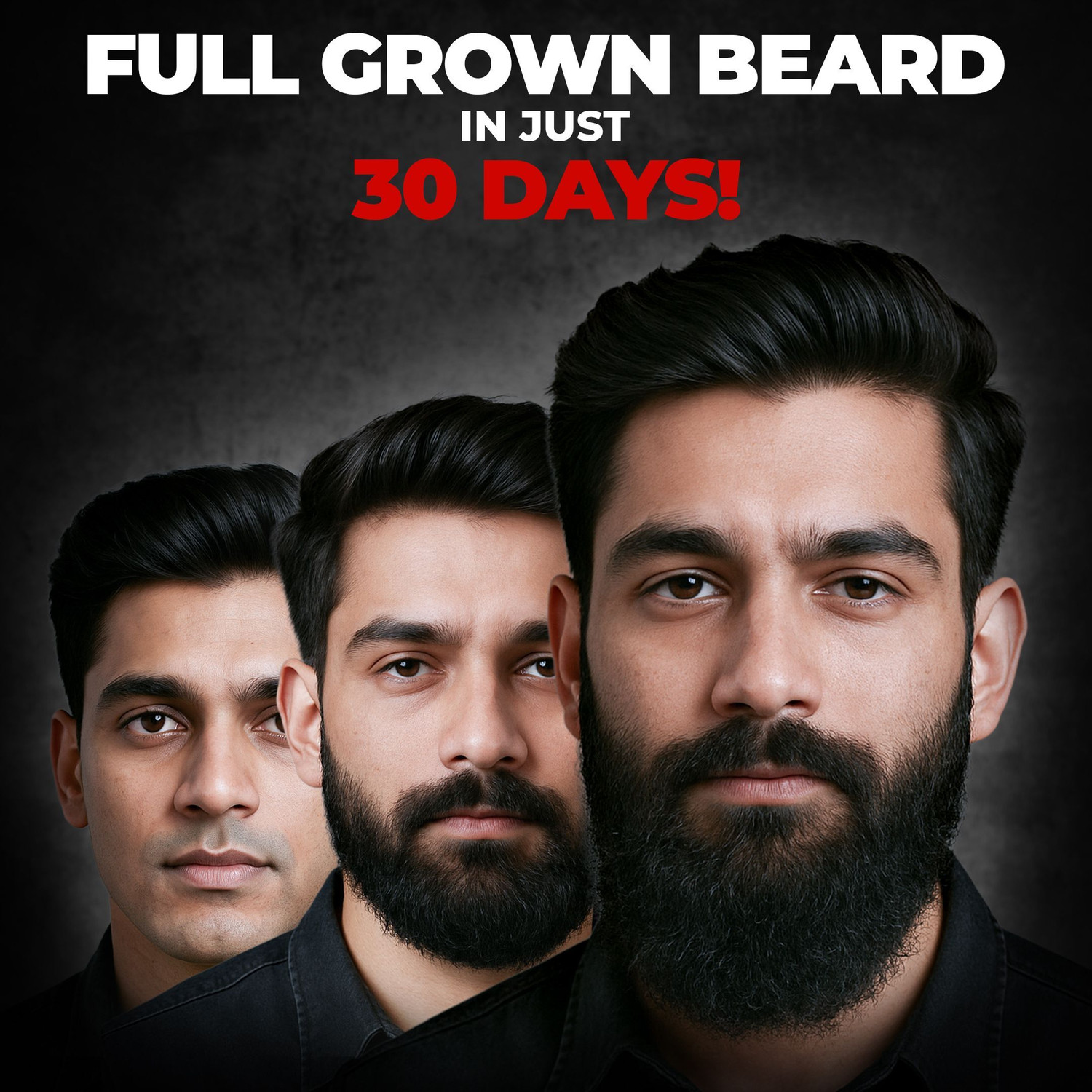 Image of BEARDO Growth Kit Beard , GodFather Beard Wash, Mustache Roll On &Dermaroller