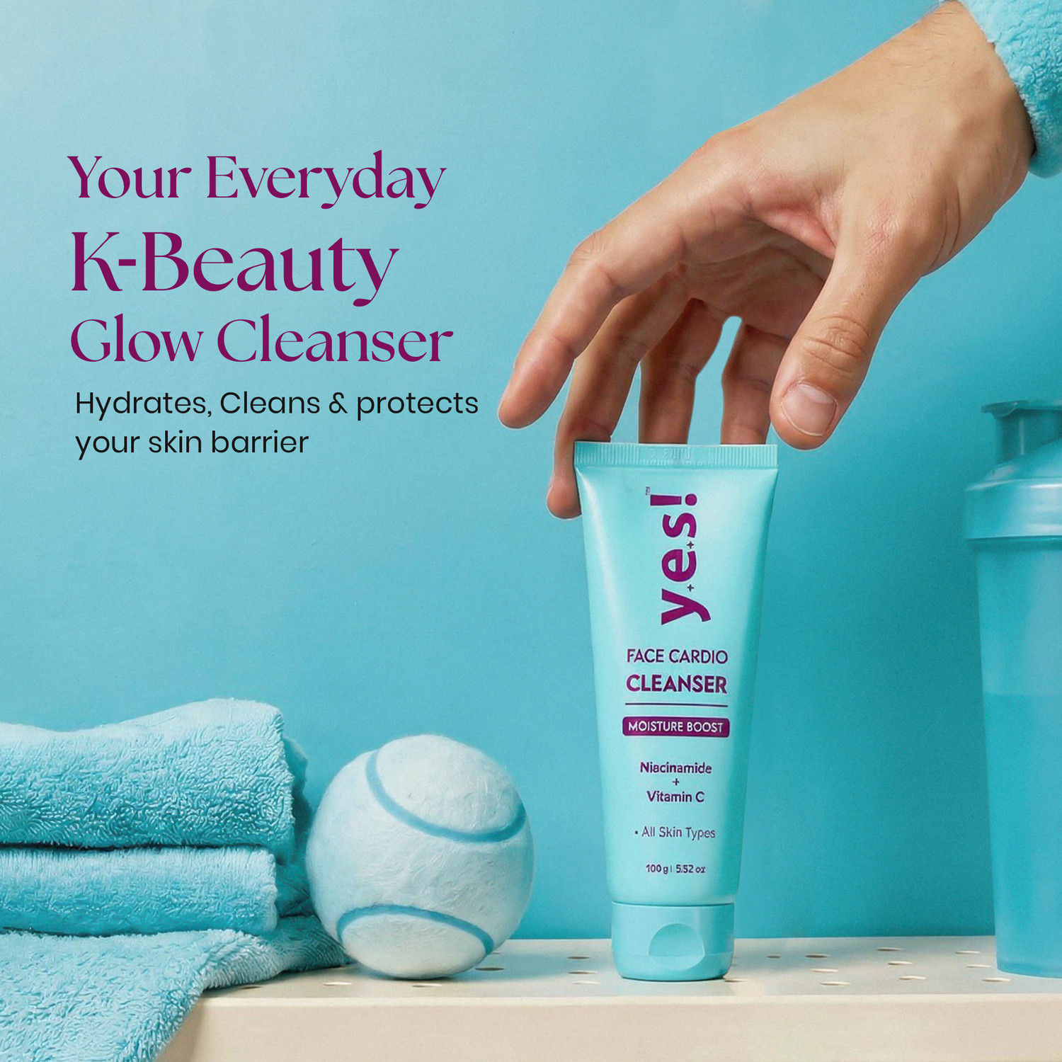 Image of Yes ! Face Cardio Cleanser Face Wash