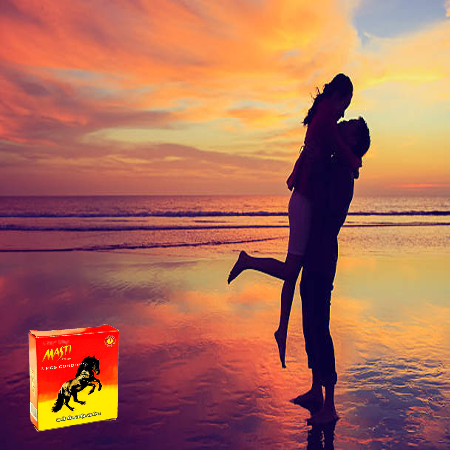 Image of MASTI Classic 100 % Electronically Tested Lubricated Combo of Luxury Condom