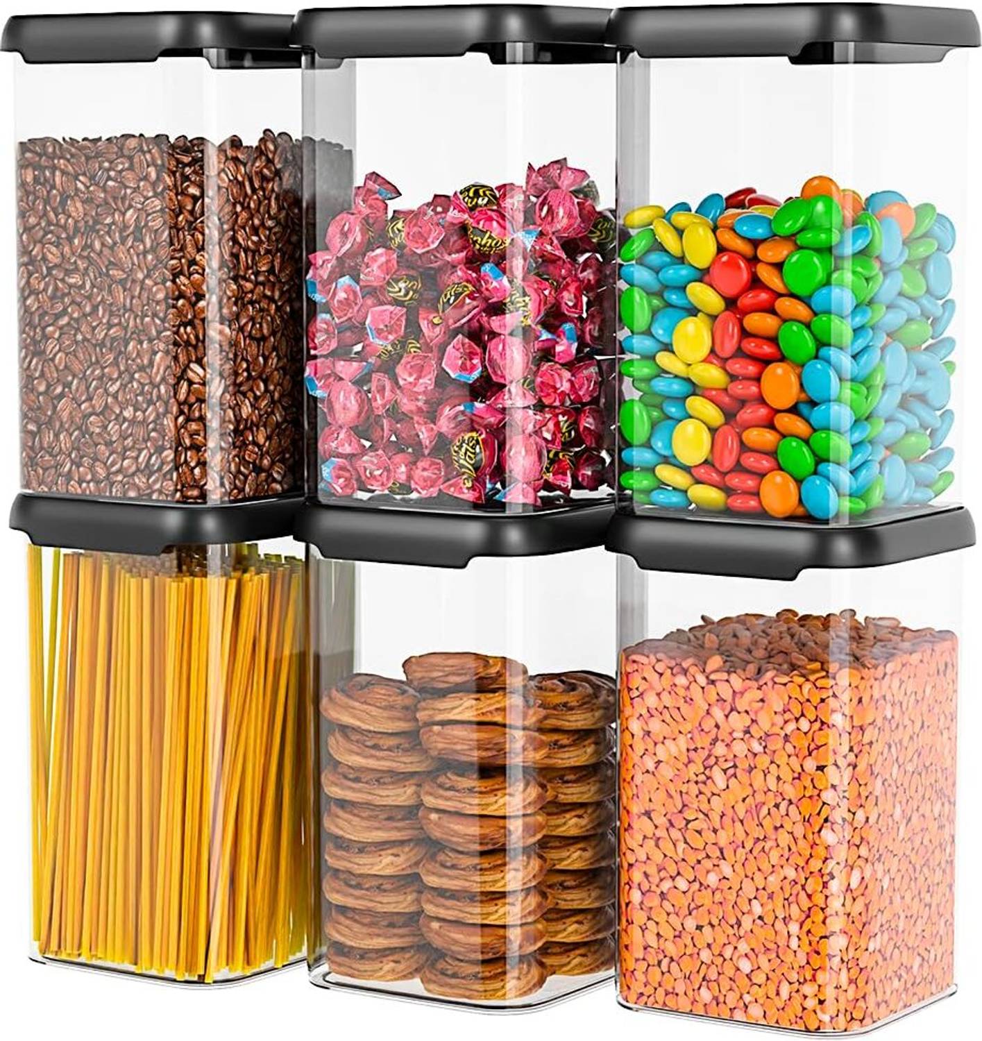 DhaBrij Plastic Grocery Container - 1100 ml — Storage Containers & Jars