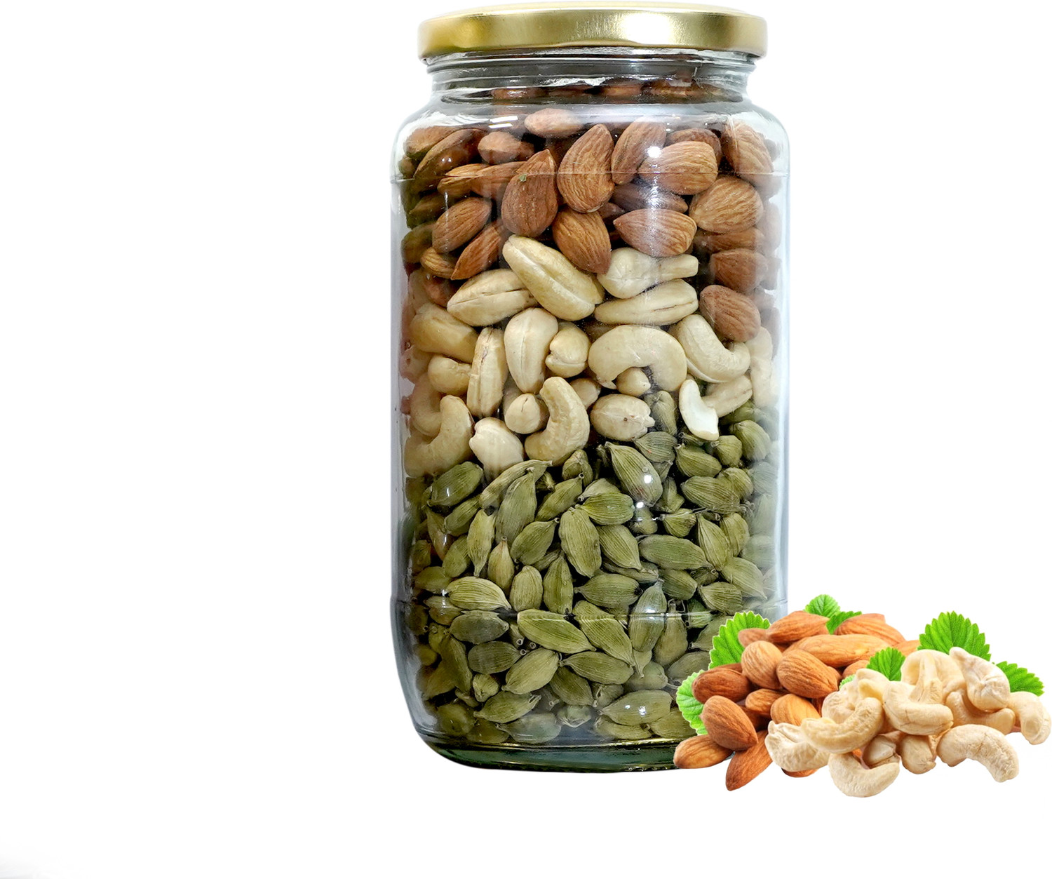 Image of Gloshine Plastic Grocery Container - 1100 ml