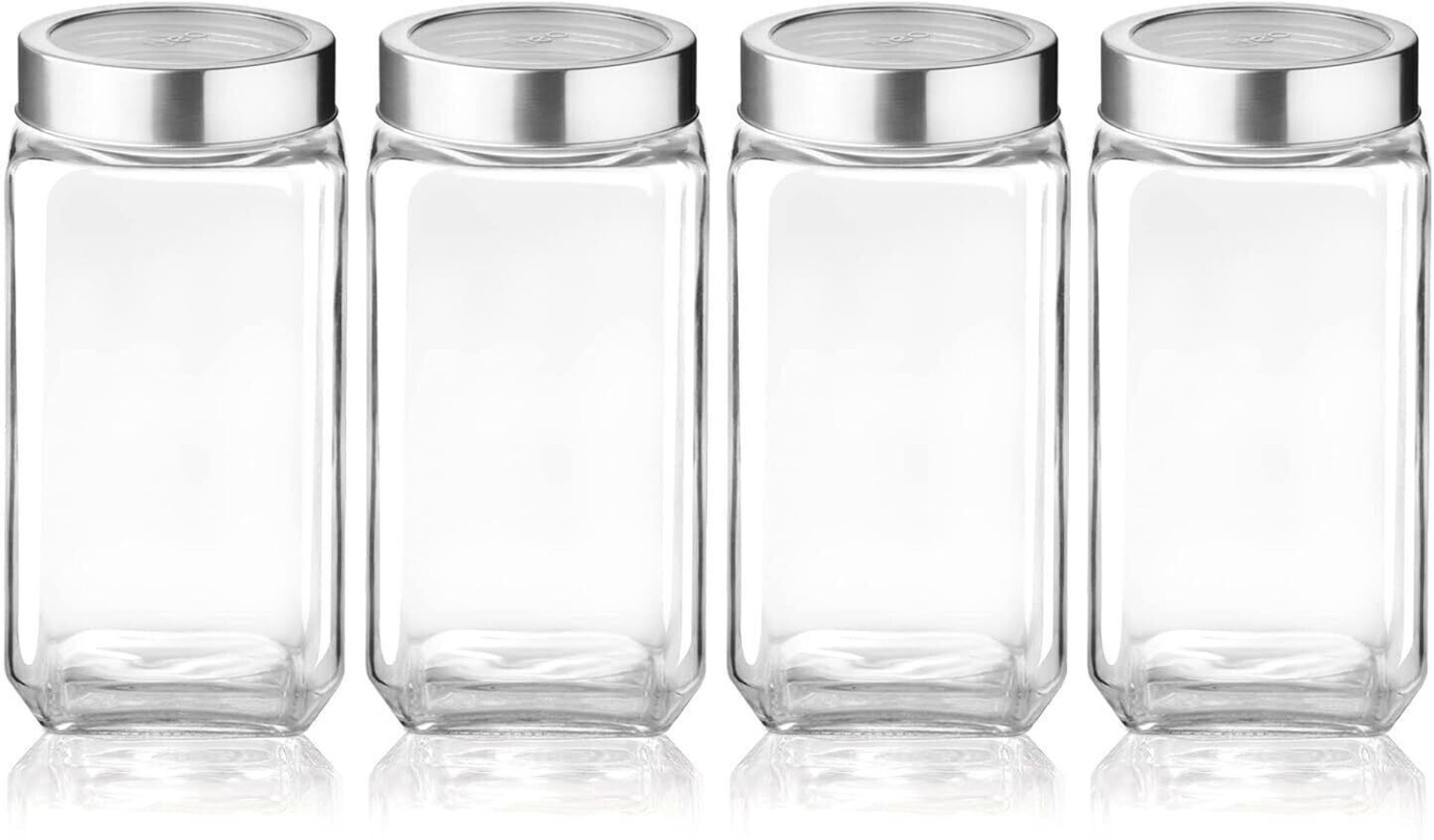 Image of Optiq Glass Grocery Container - 1000 ml