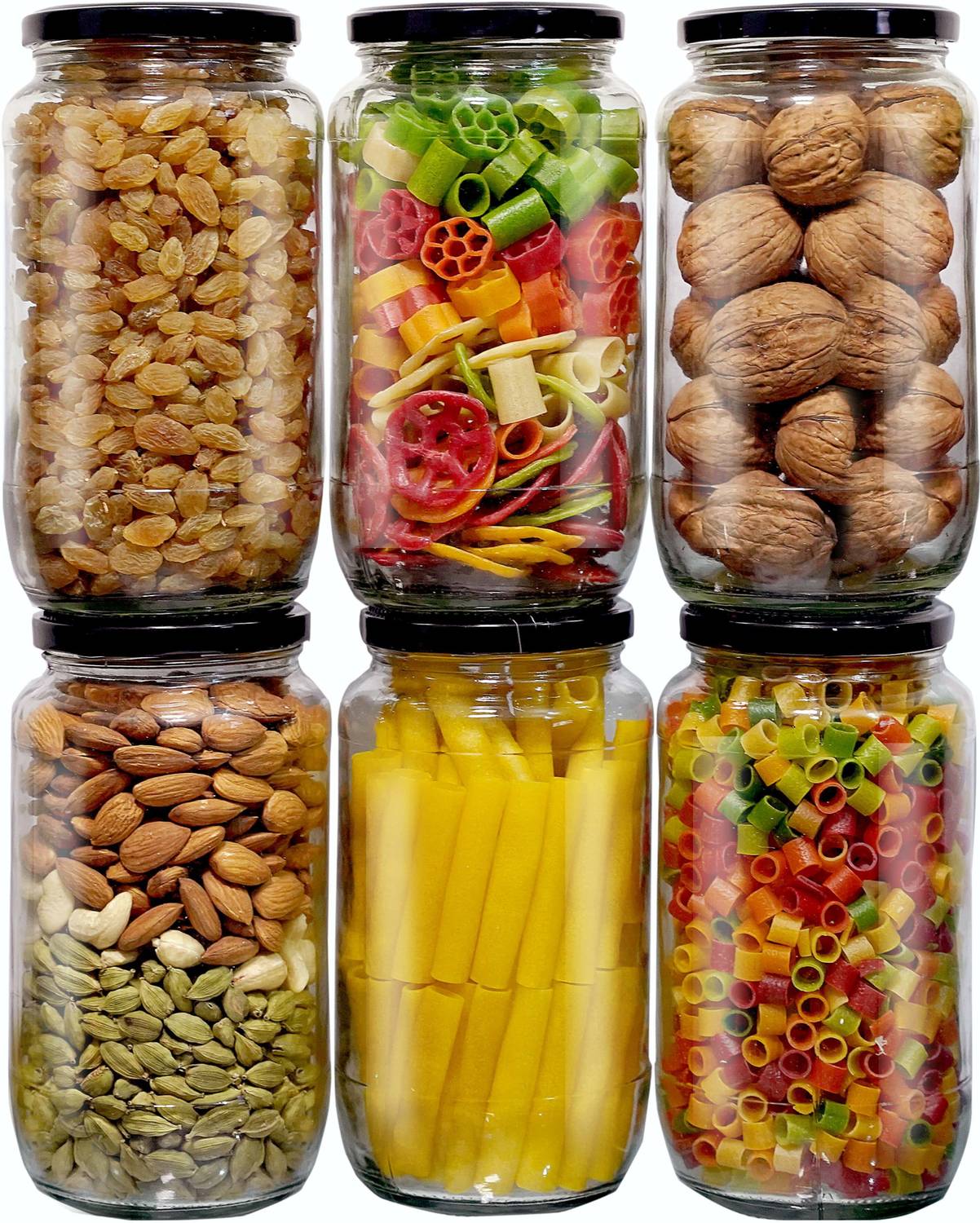 PANEL'S Glass Grocery Container - 1100 ml