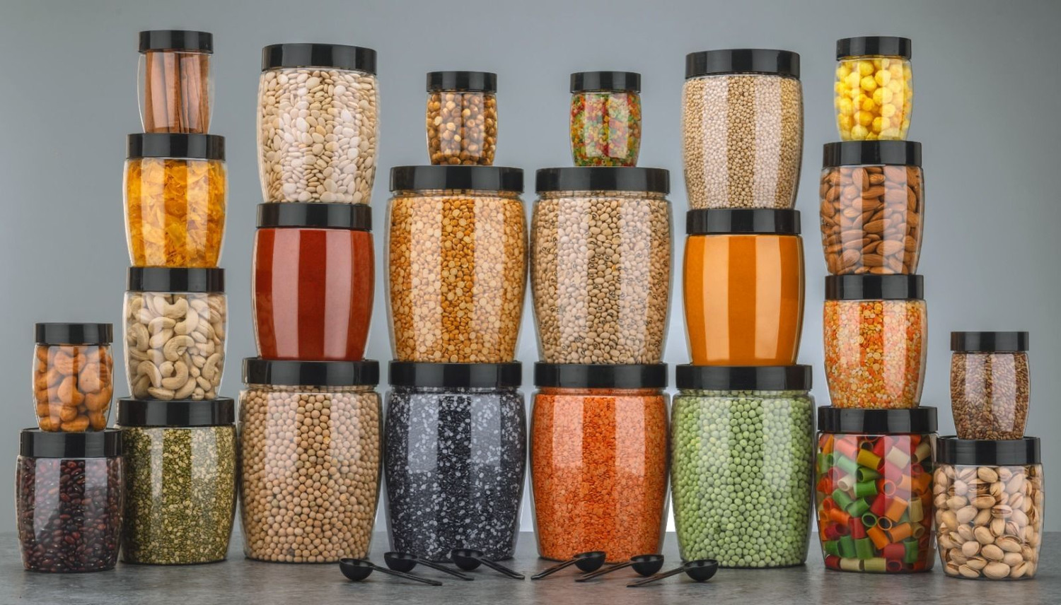 Image of UPSILON Plastic Grocery Container - 1200 ml, 650 ml, 350 ml, 250 ml