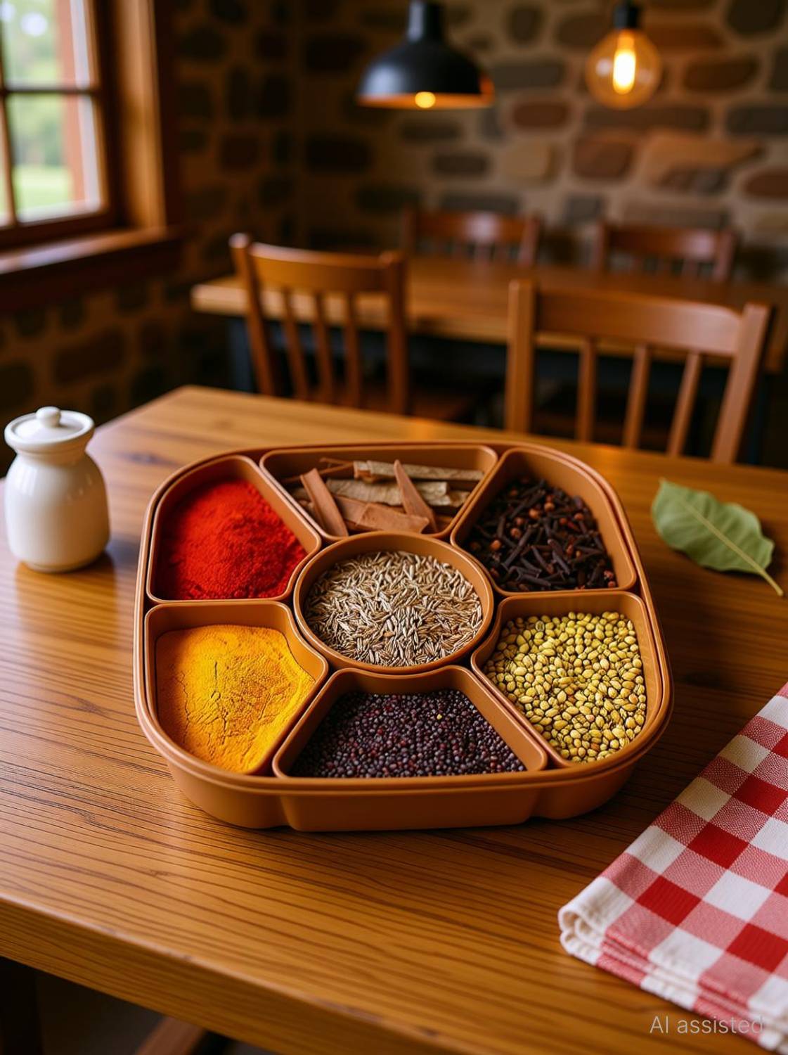 ASPENX Plastic Grocery Container  - 1000 ml