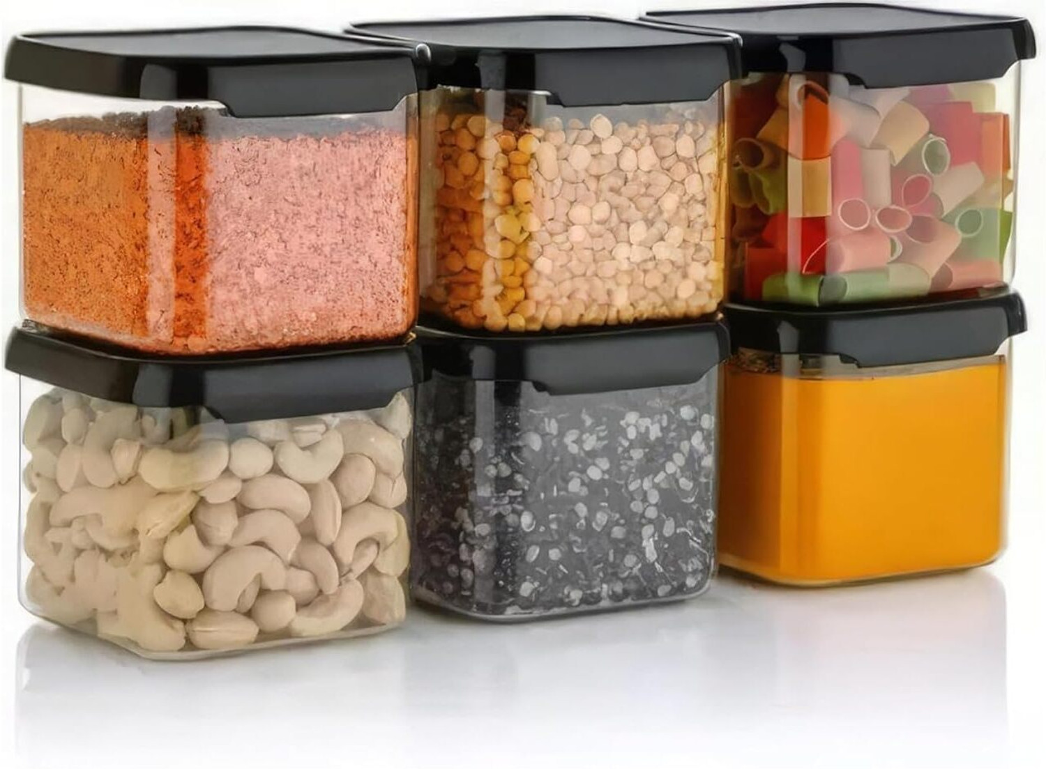 Image of TEJAMIL Plastic Grocery Container - 490 ml