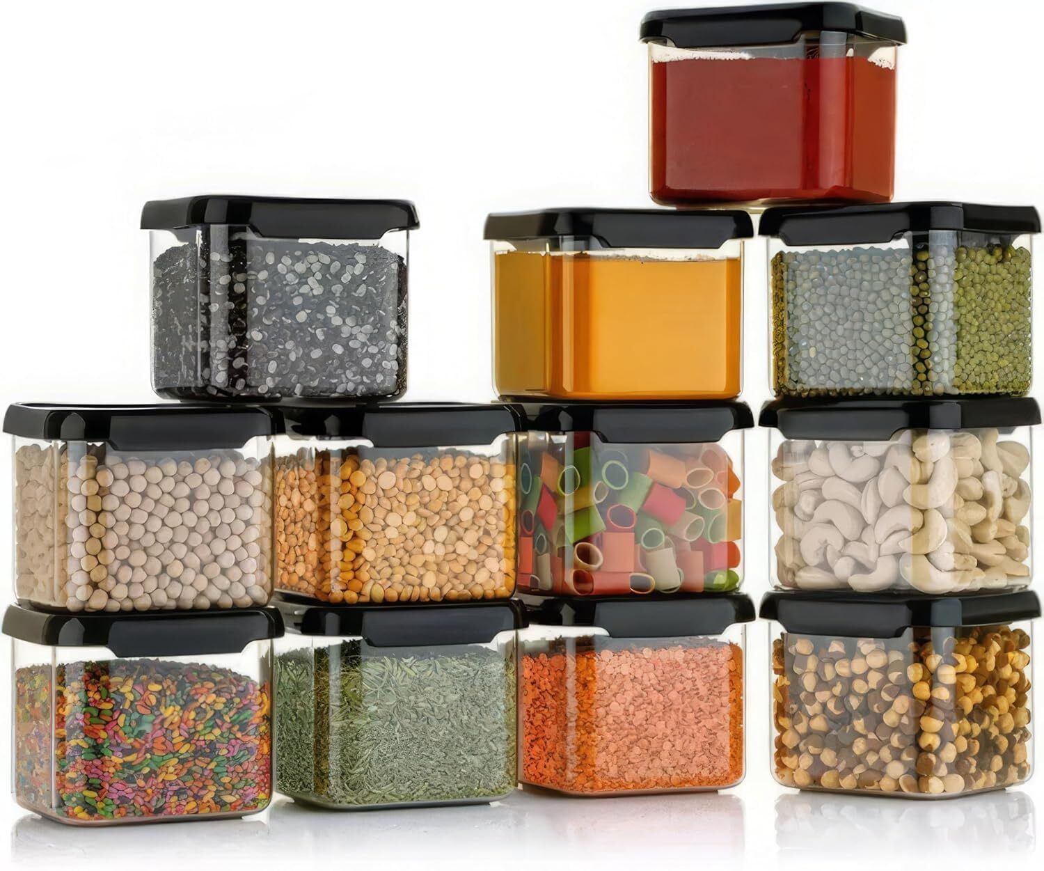 Image of TEJAMIL Plastic Grocery Container - 490 ml