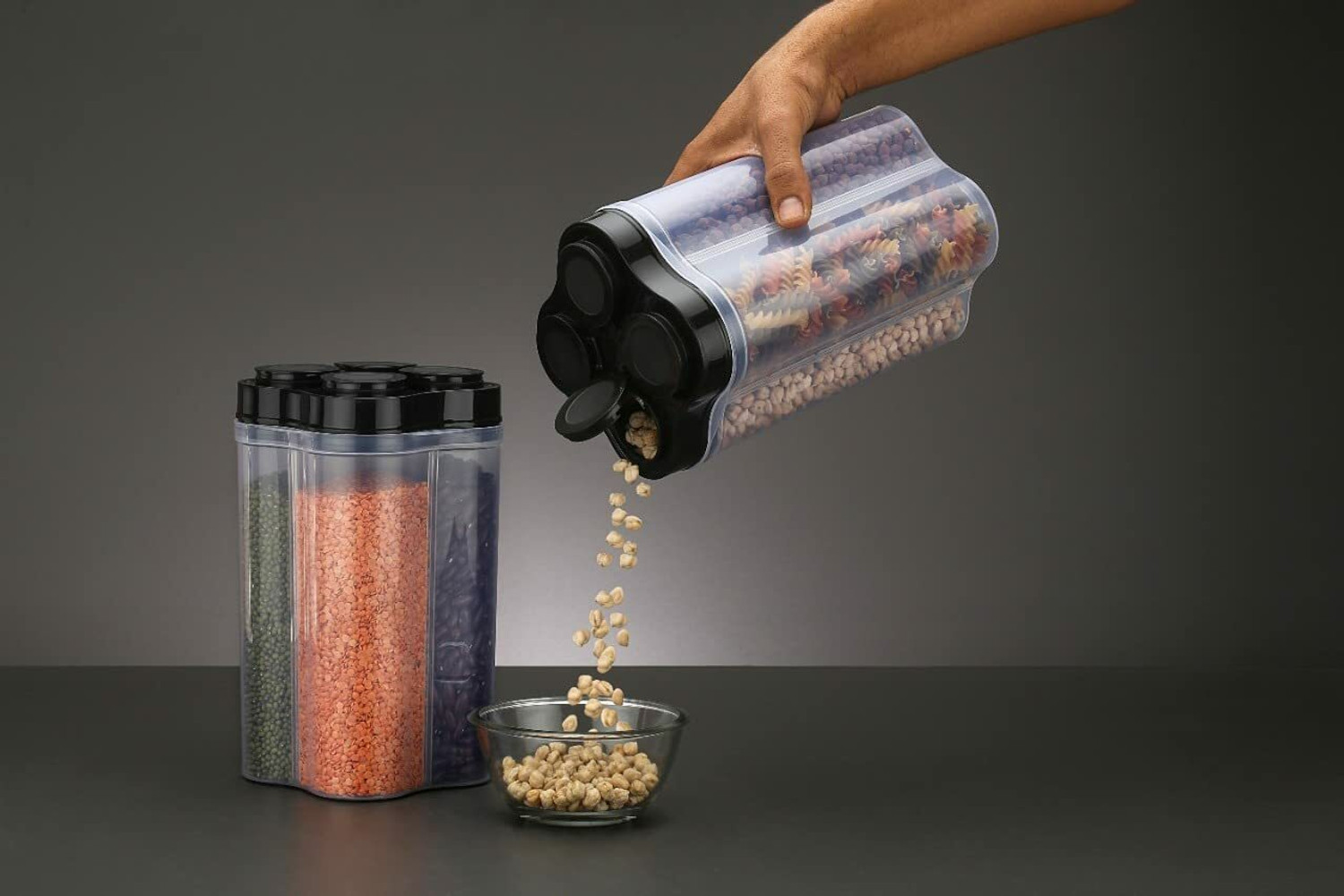 Image of AXN Plastic Grocery Container - 2500 ml