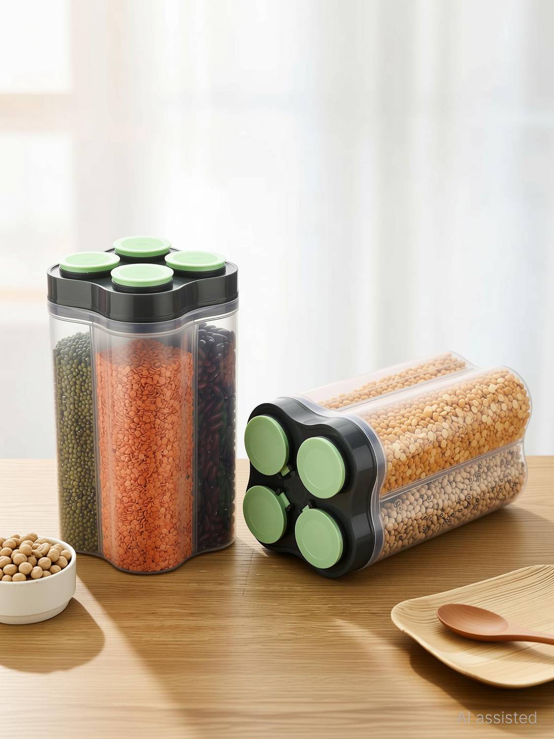 2Mech Plastic Grocery Container  - 2500 ml