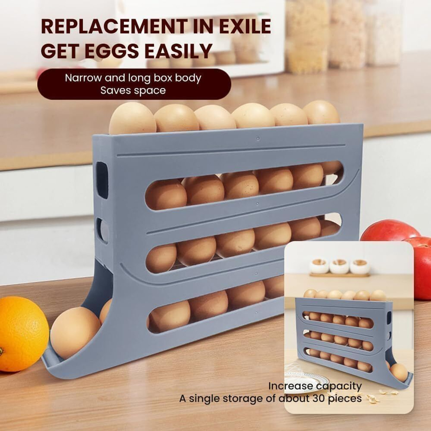 Image of ASHAKA Egg container Egg Holder