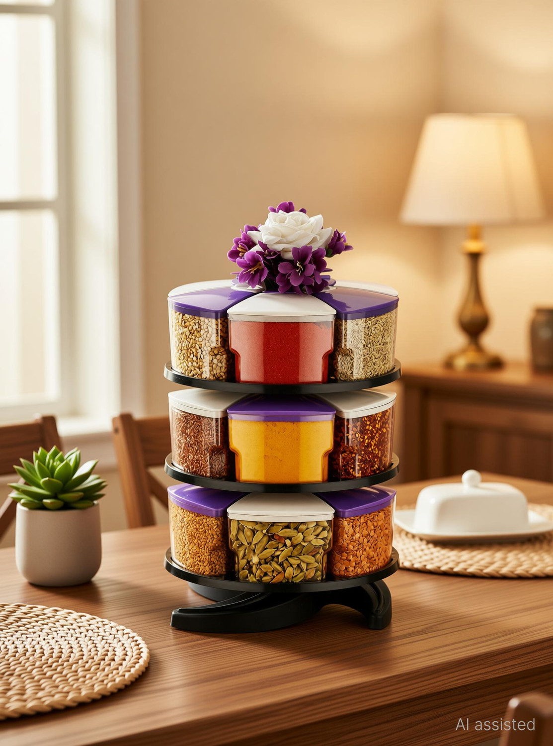 Image of AMBIOUS Glass Grocery Container - 300 ml