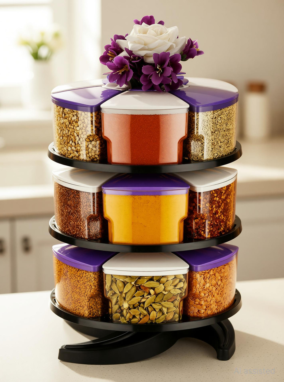 Image of AMBIOUS Glass Grocery Container - 300 ml