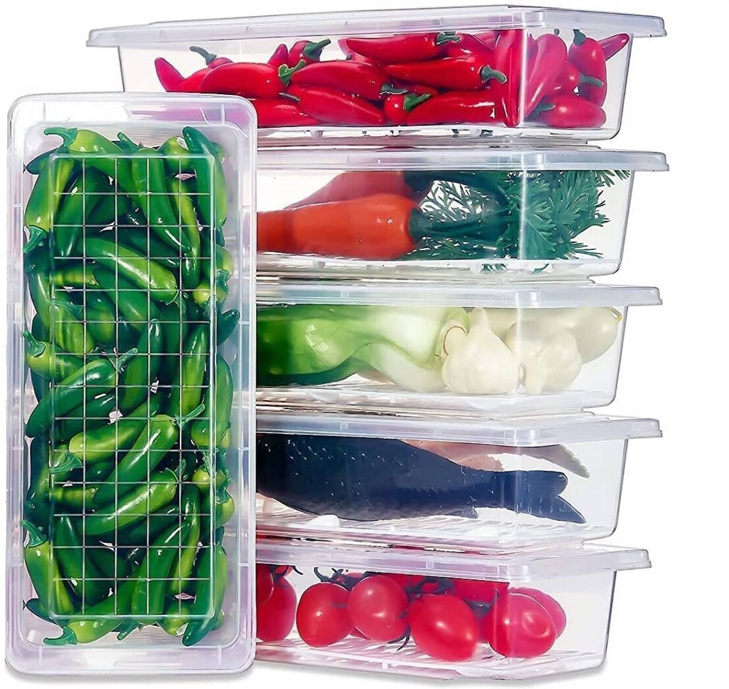 2Mech Plastic Fridge Container - 1500 ml