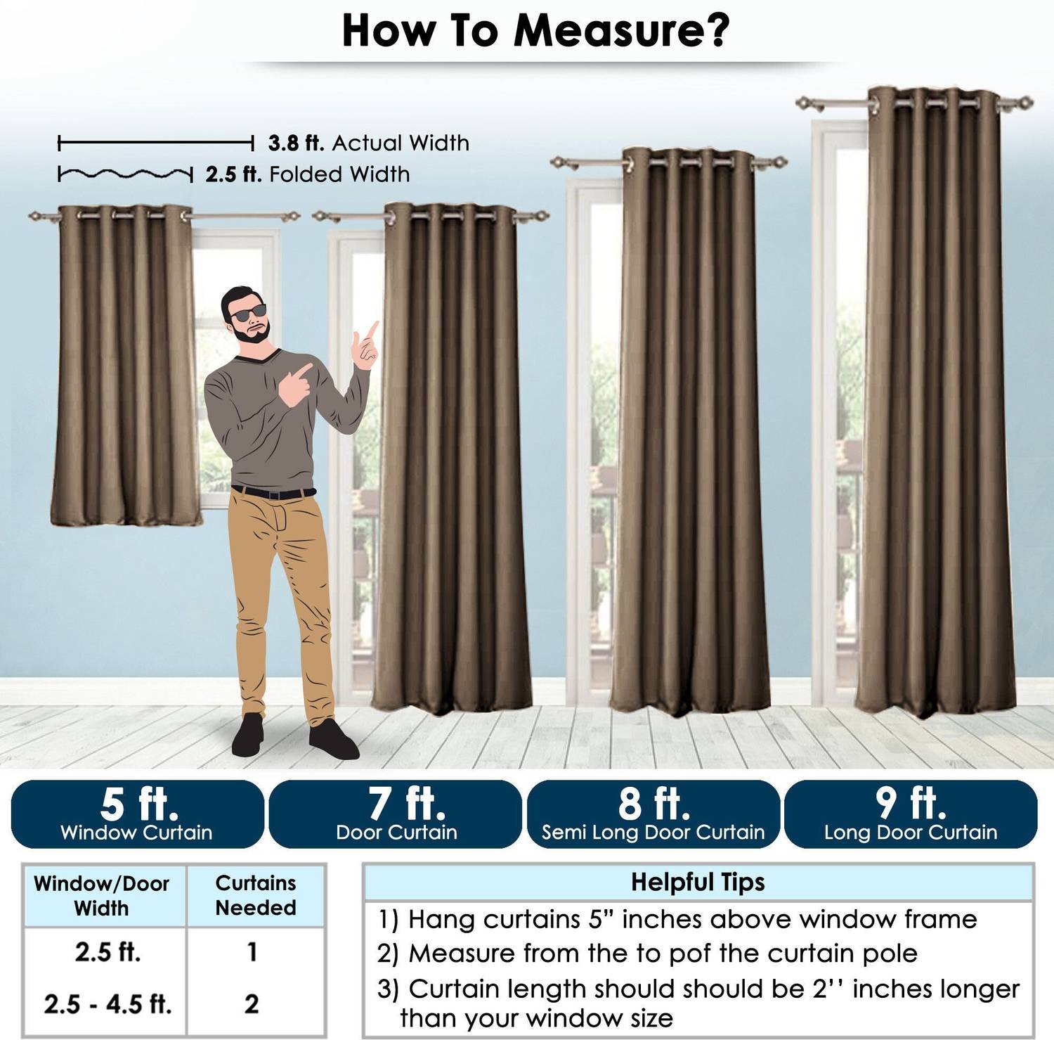 Story@home 152 cm Blackout Curtain - Image 5