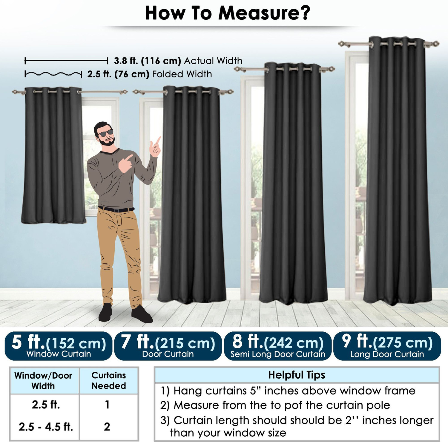 Image of Story@home 152 cm (5 ft) Window Polyester, Silk Blackout Curtain (Pack Of 2)