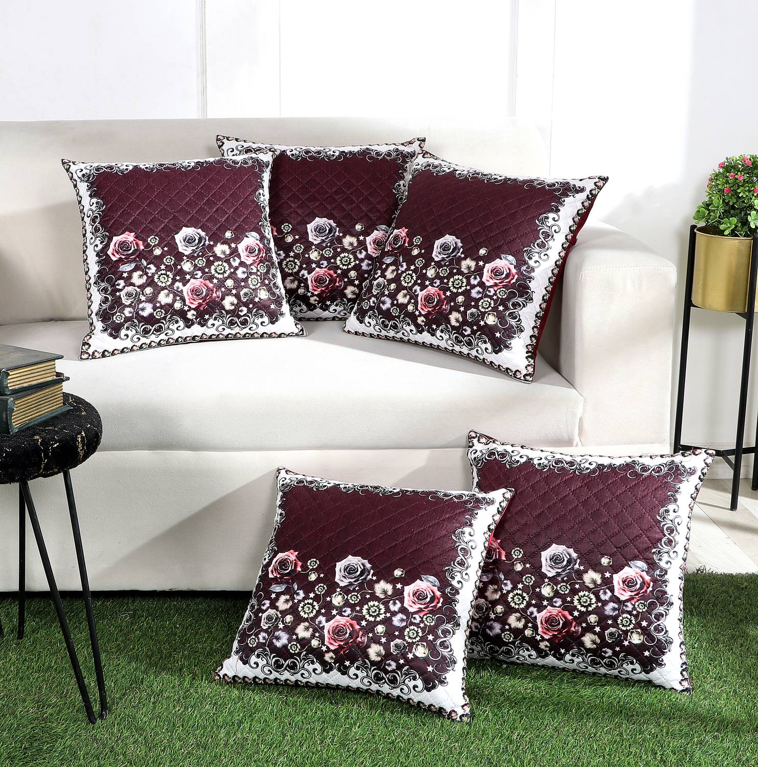 BLUEDOT Polyester Cushions Cover