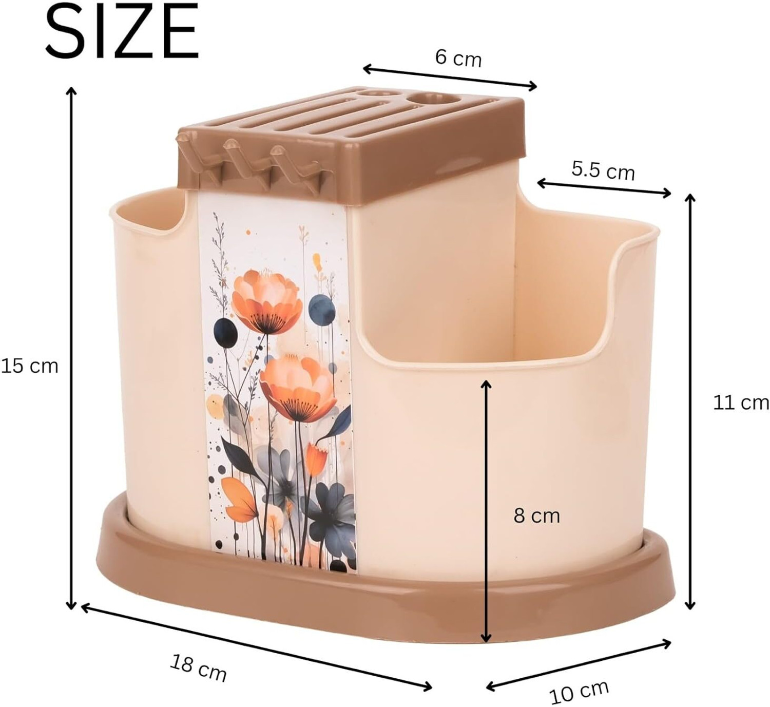 Image of Tesot Empty Cutlery Holder Case