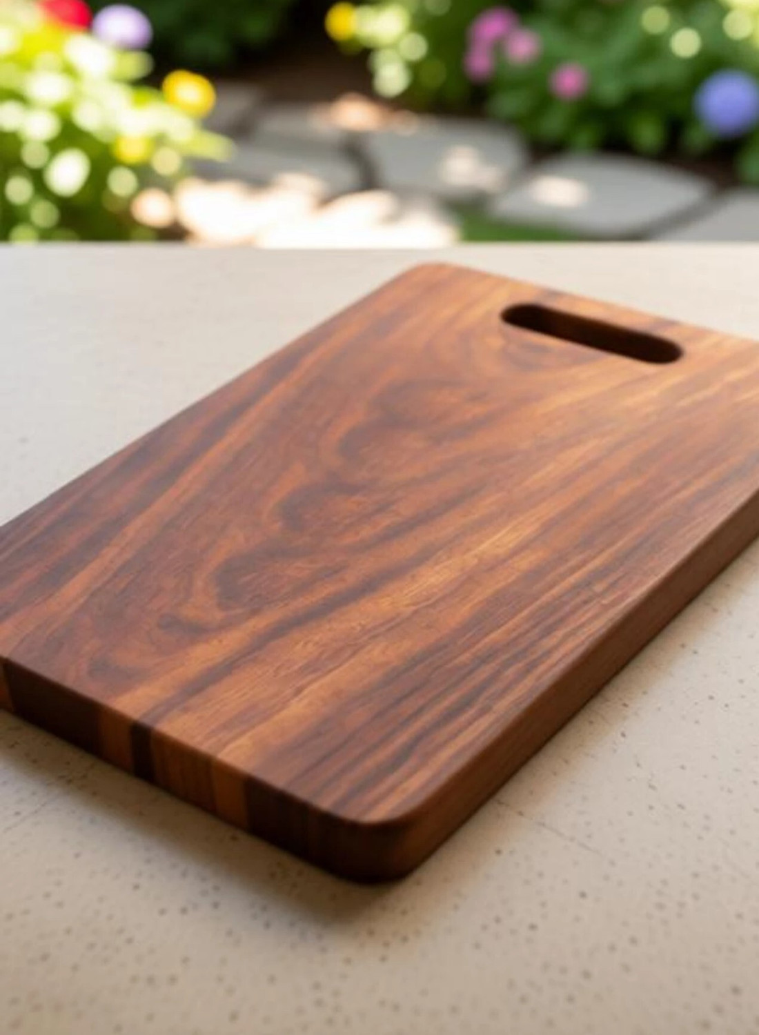 Image of Narniza MDF Wooden Chopping Board for Kitchen, Handcrafted Board Wooden Cutting Board