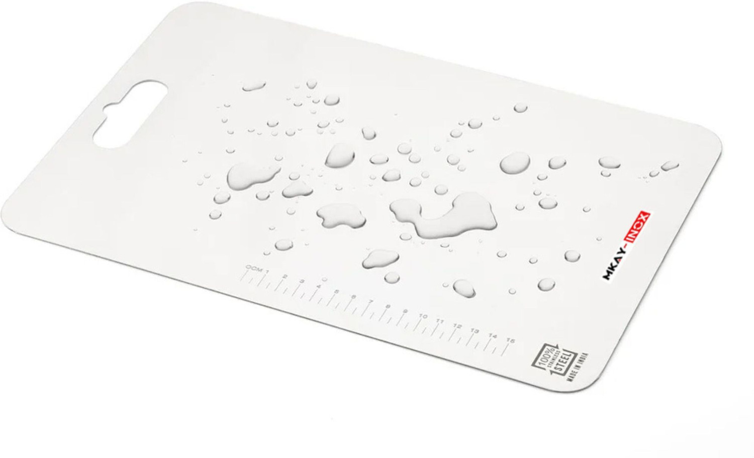 Image of MKAY INOX Steel chopping board |Stainless Steel Cutting Board Stainless Steel Cutting Board