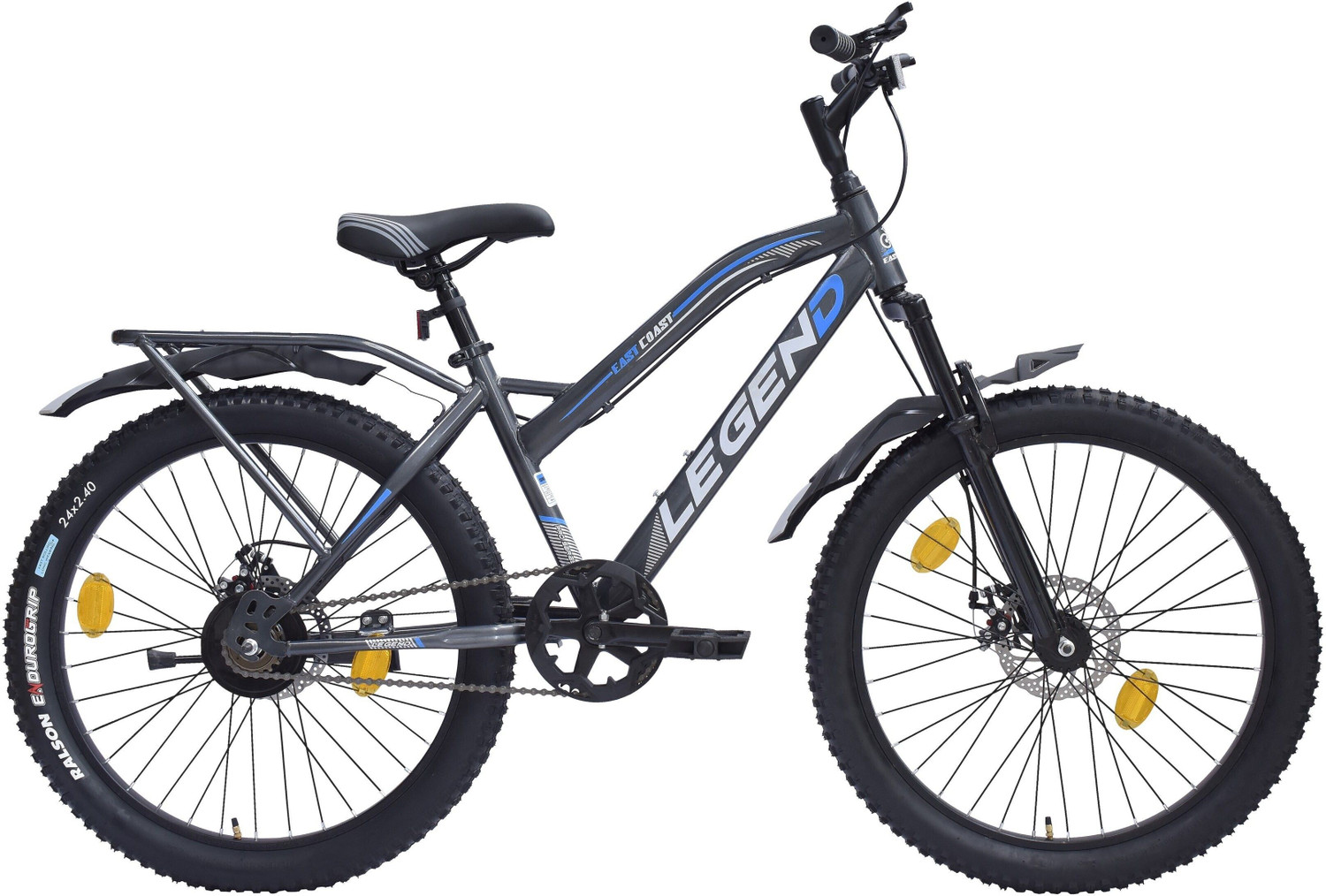 Image of EAST COAST LEGEND 24T Bicycle Big Kids Boys & Girls 9 to 15 age 24 T Mountain Cycle