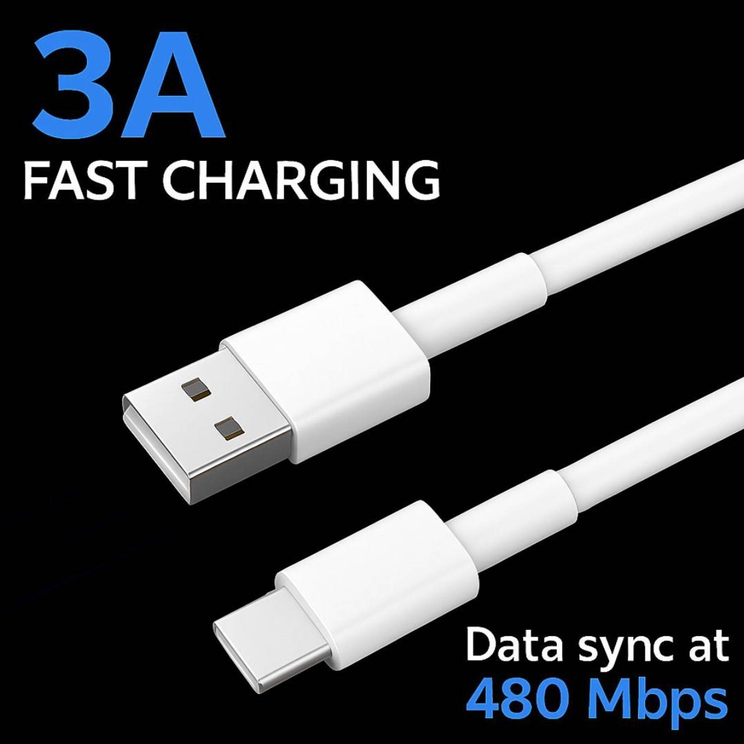 RoarX 18W USB Type-C Data Cable 1m - Image 3