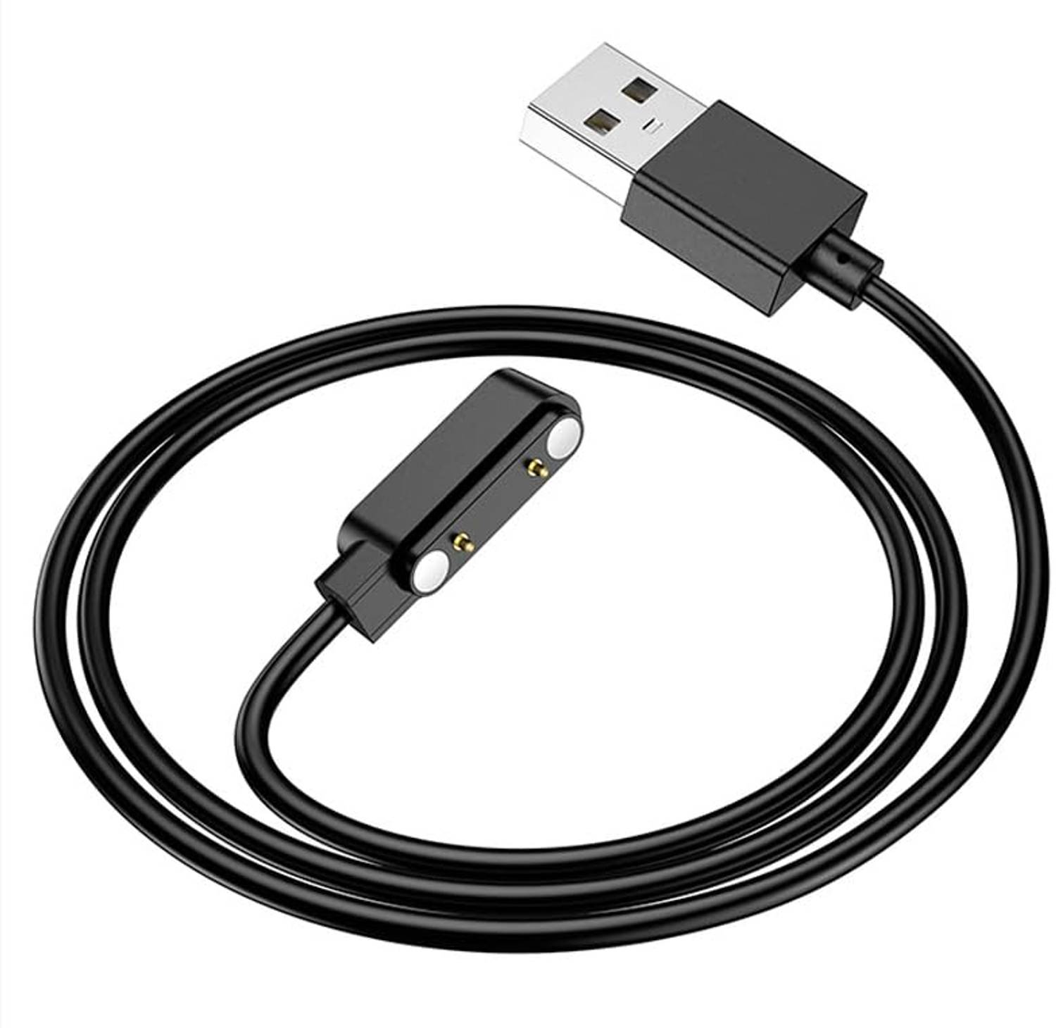 EYNK Magnetic Charging Cable 2 A 0.6 m 7.62 MM Fire-Bol Phoenix AMOLED 1.43" Display Smart Watch Charging Cable