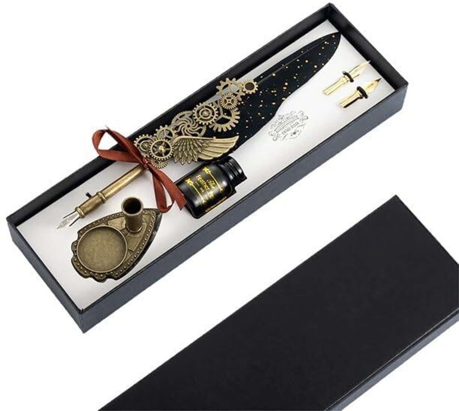 Image of Sergio INK FEATHER PEN BLACK Ink Bottle