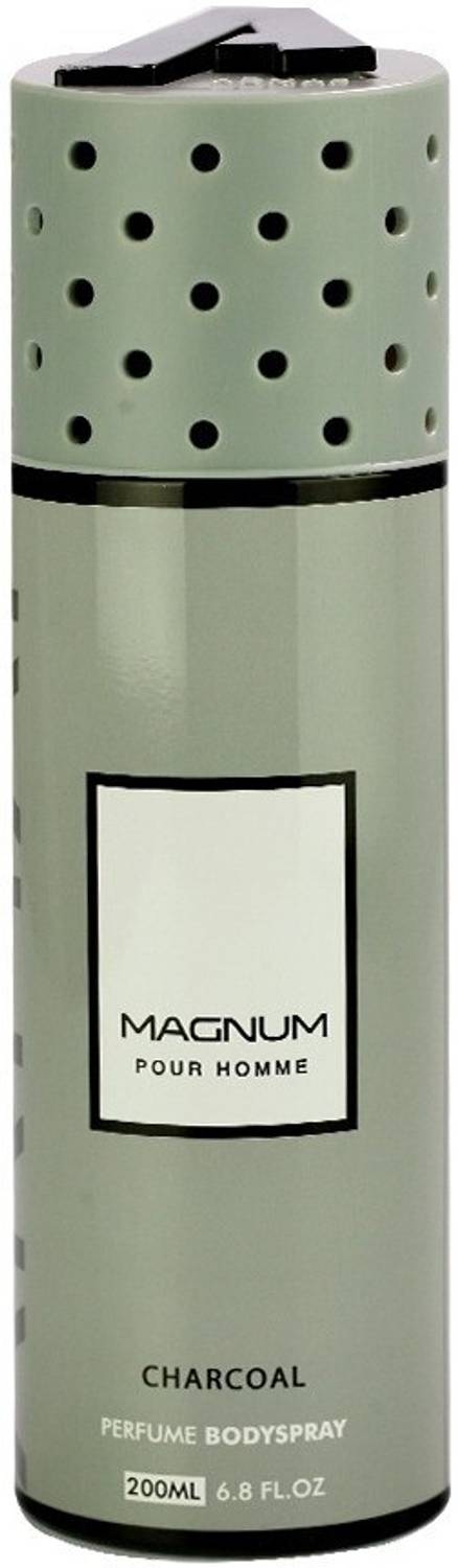 ARMAF Magnum Pour Homme Charcoal Perfume Body Spray 200ml / 6.8 FL.OZ. Body Spray - For Men