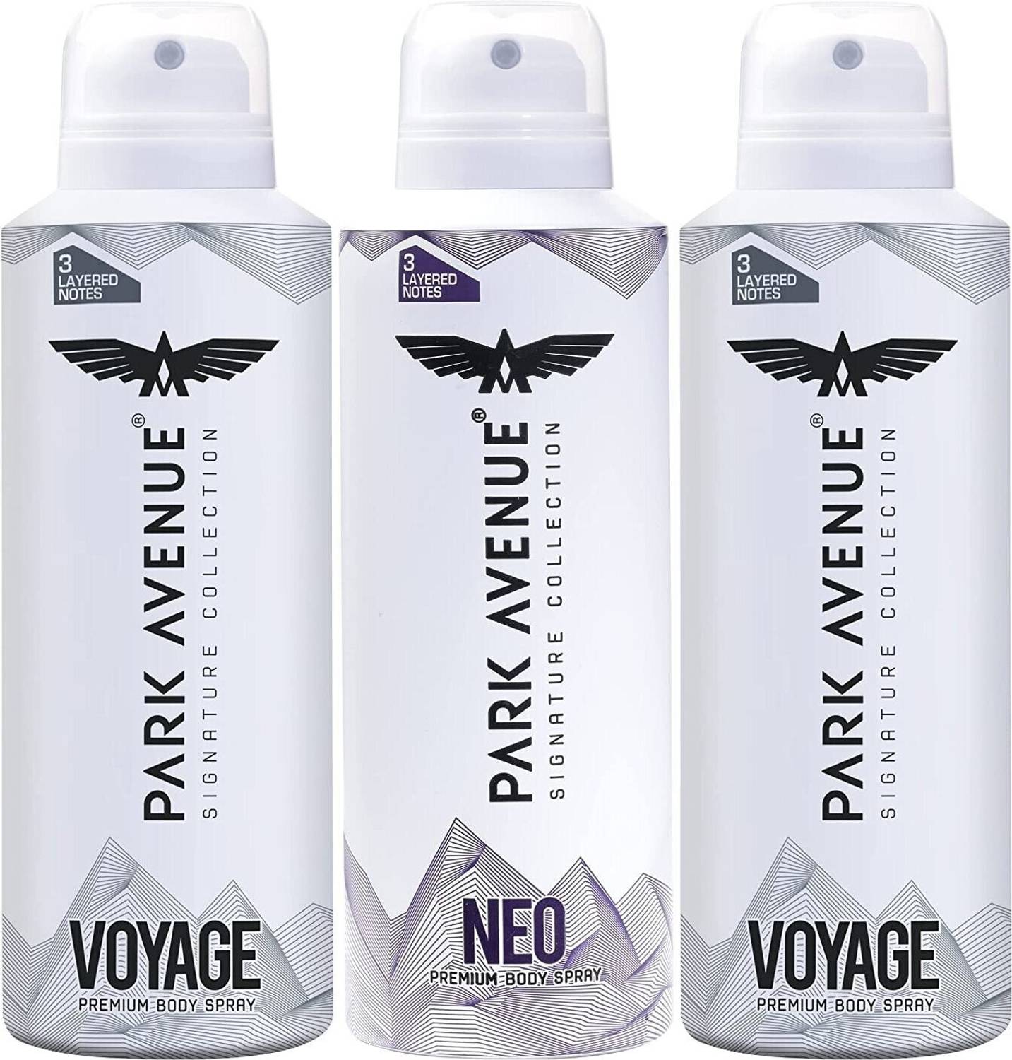 PARK Signature Collection Body Spray for Men, 3 Pack - Image 1