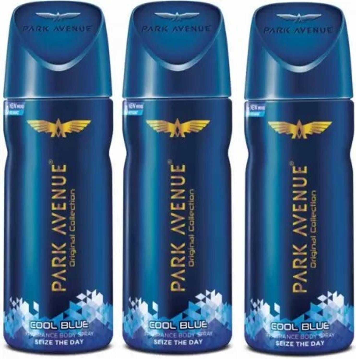 PARK AVENUE Good Cool Blue Deodorant Men & Women Pack Of 3,150 Ml
