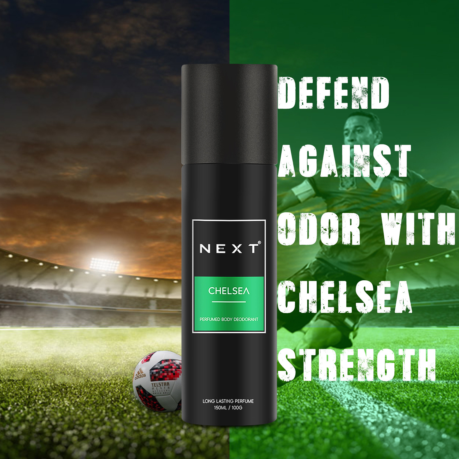 Image of NEXT New Edition Liverpool and Chelsea Perfume Deodorant Spray - For Men & Women