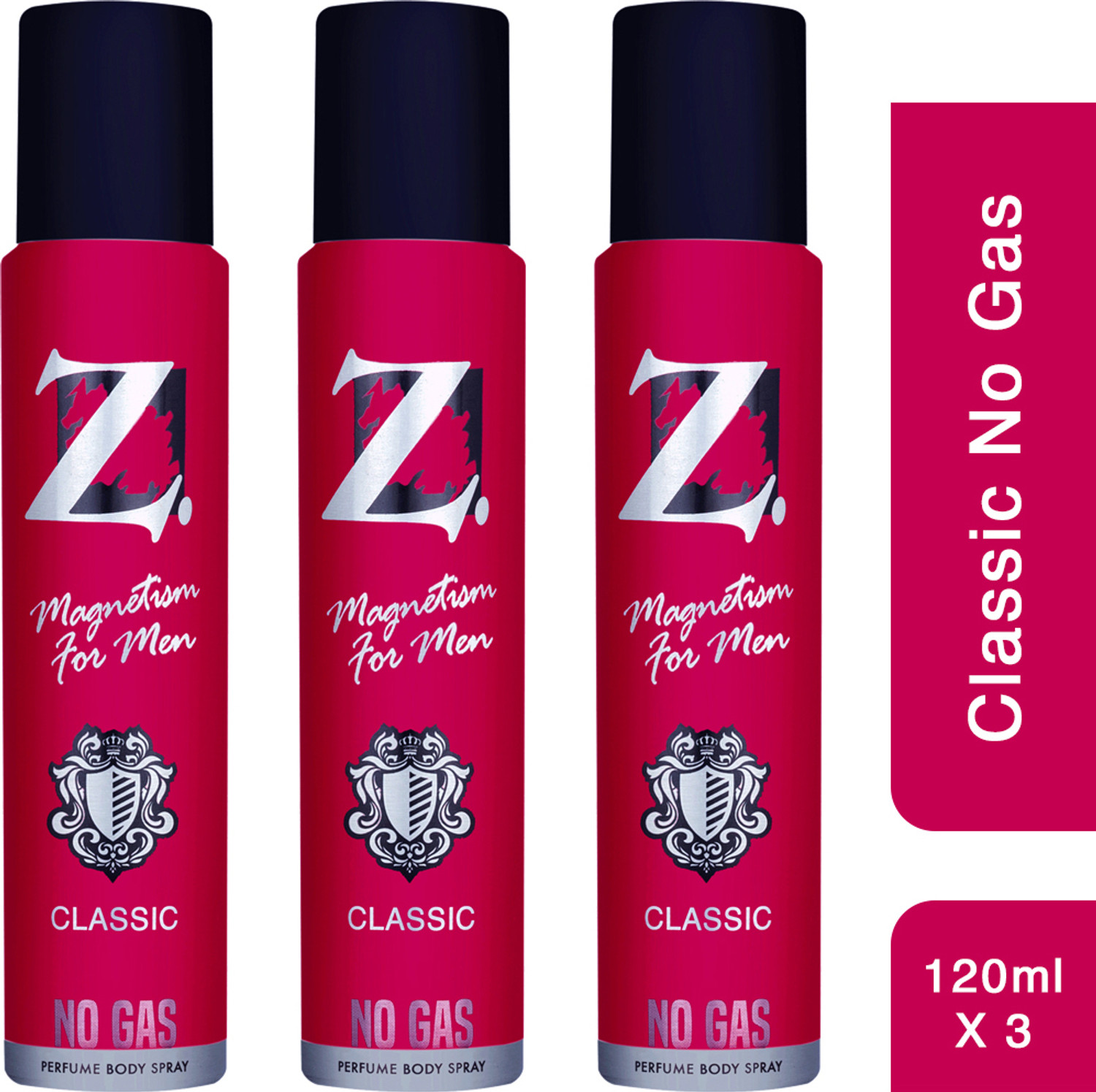 Z - Magnetism for Men Z-Deo 120ml Deodorant Spray  -  For Men