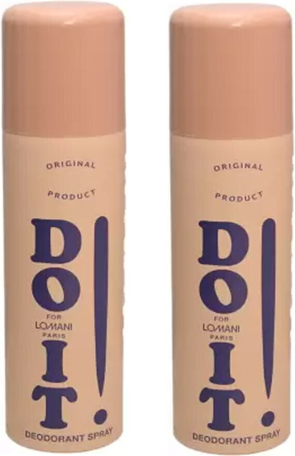 Image of LOMANI Do It Body Spray 400 ML ( Pack of 2 ) Body Spray - For Men & Women