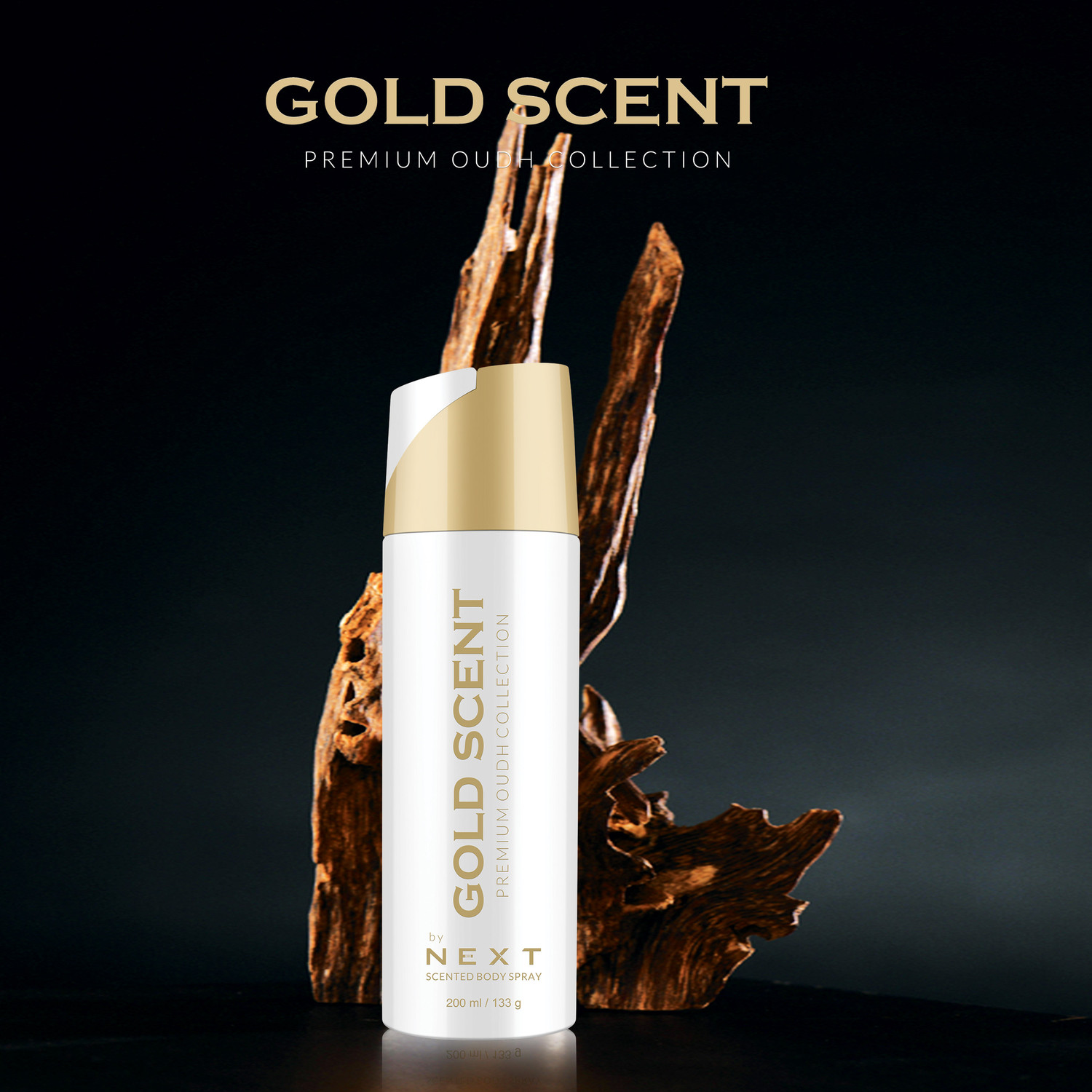Image of NEXT GOLD OUDH DEO PACK OF 2 Deodorant Spray - For Men & Women