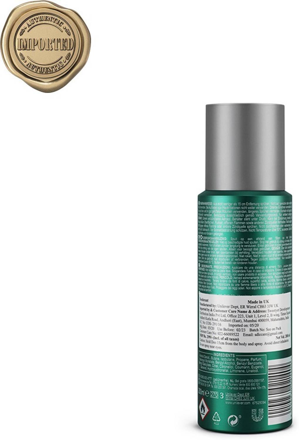 BRUT Original Deodorant for Men 200ml - Image 3
