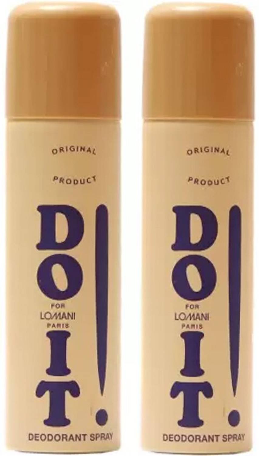 LOMANI Do It Body Spray ( Pack of 2 ) Body Spray - For Men & Wo