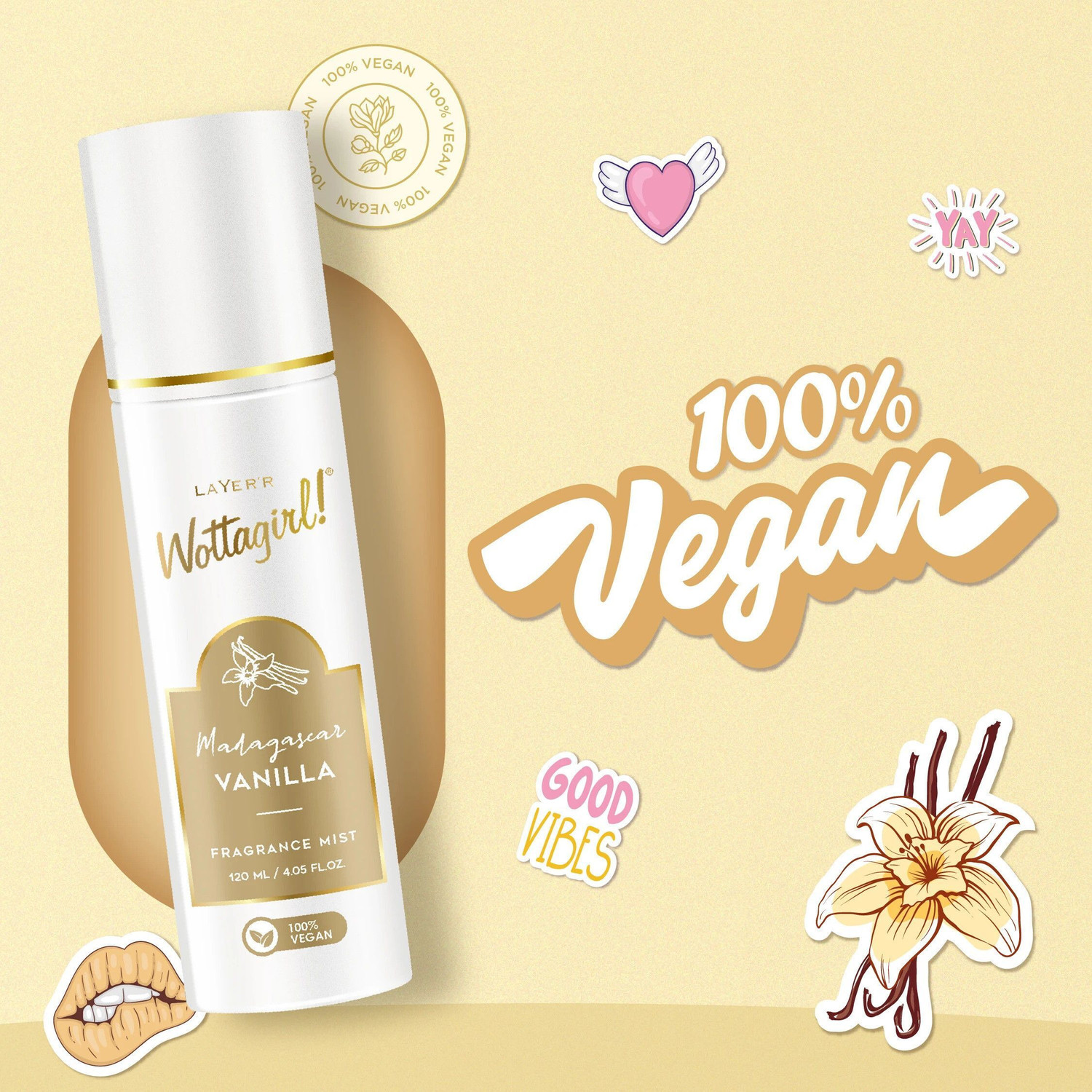Image of LAYER'R MADAGASCAR VANILLA Body Mist - For Men & Women