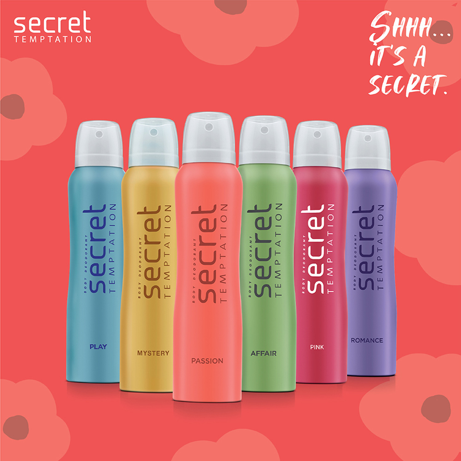 Image of Secret Temptation Passion Deodorant Spray - For Women