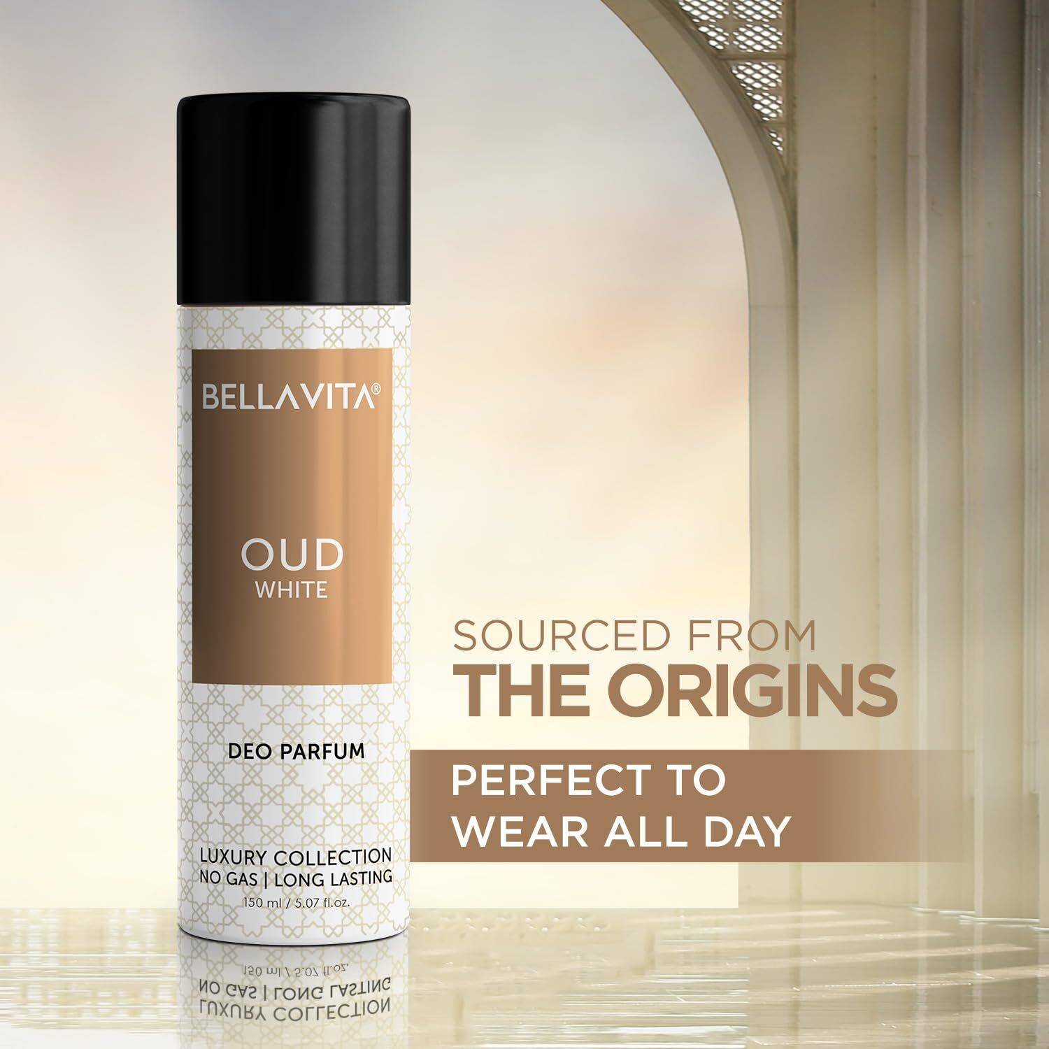 BELLAVITA CEO Man & White Oud Deo Pack of 2 · 150 ml (300 ml total) - Image 2