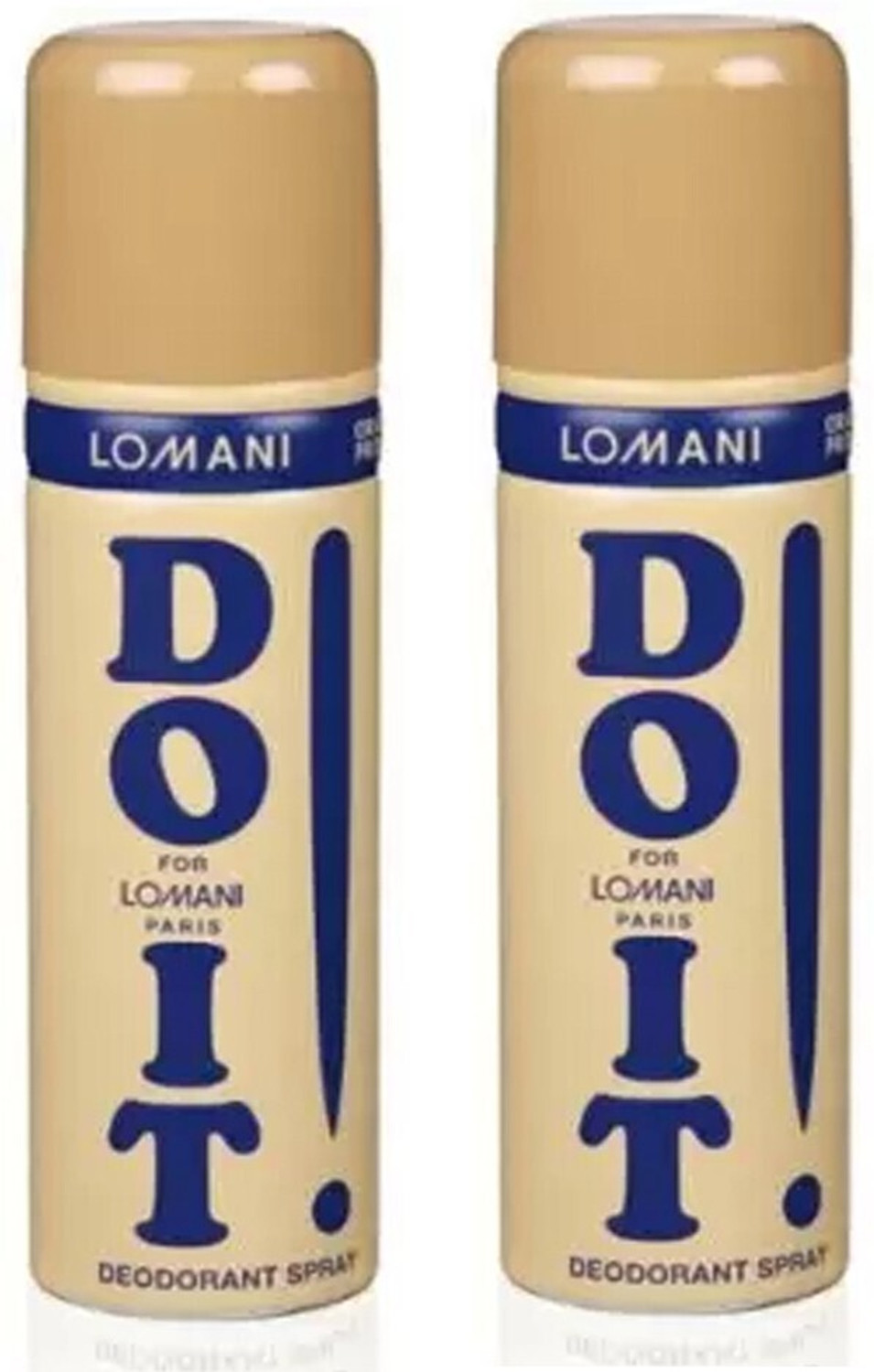 Image of LOMANI Do It Body Spray 400 ML ( Pack of 2 ) Body Spray - For Men & Women