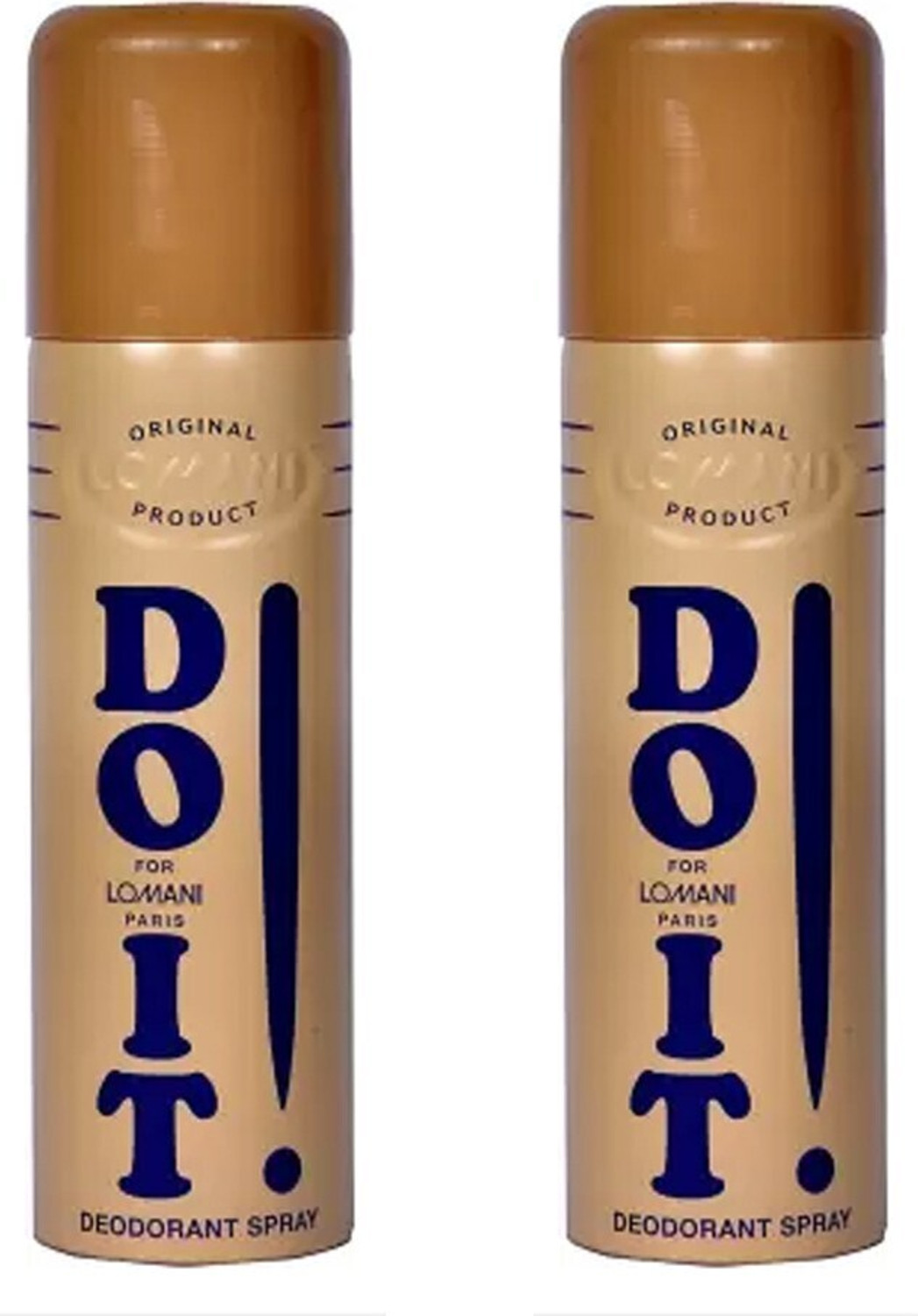 Image of LOMANI Do It Body Spray 400 ML ( Pack of 2 ) Body Spray - For Men & Women