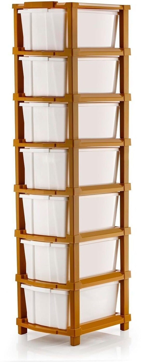 Image of AK10ZONE 7 Compartments Plastic Floor Mount