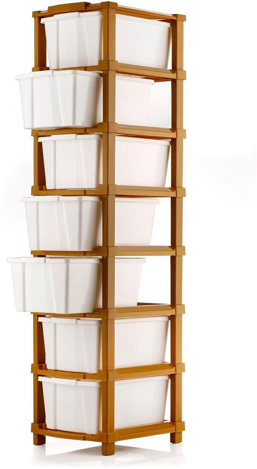 Image of AK10ZONE 7 Compartments Plastic Floor Mount