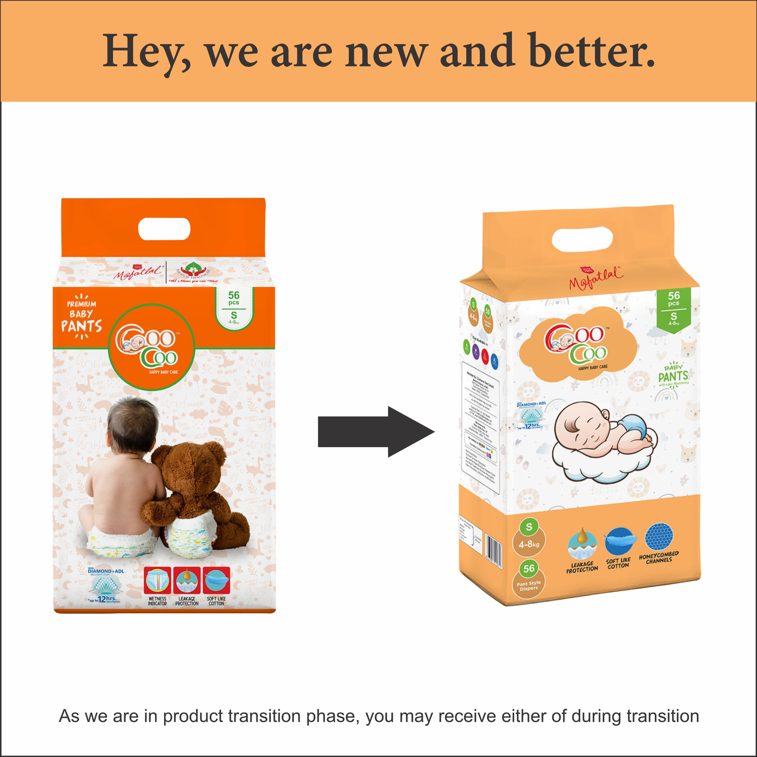 Image of Coo Coo Extra Dry Baby Pullup Diaper Pant Size X-Large-XL (162) Count upto 12-17 kg Pant Diapers - XL