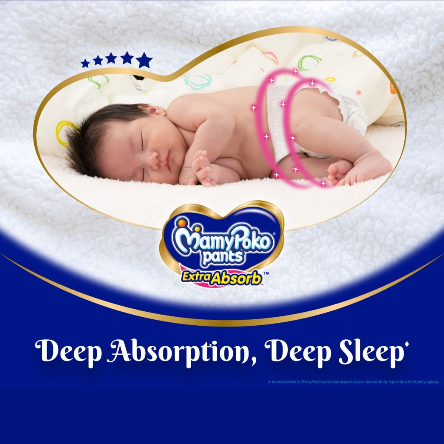 Image of MamyPoko Pants Extra Absorb Baby Diapers | Upto 12 hours Absorption | 4-8 kg - S